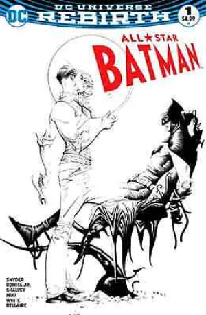 All-Star Batman #1 (Dynamic Forces - Jae Lee Black & White Variant Edition)