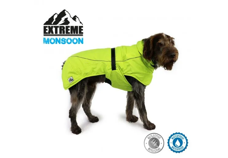 Ancol - Extreme Monsoon Dog Coat - Black - x small - 25cm