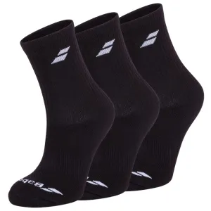 Babolat Unisex Long Tennis Athletic Socks 3 Pack Medium