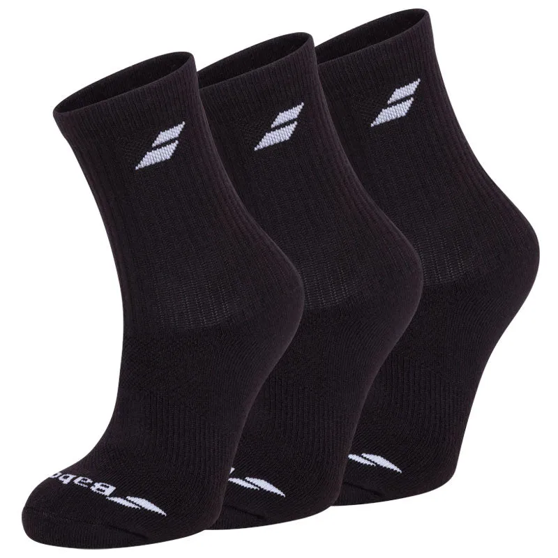 Babolat Unisex Long Tennis Athletic Socks 3 Pack