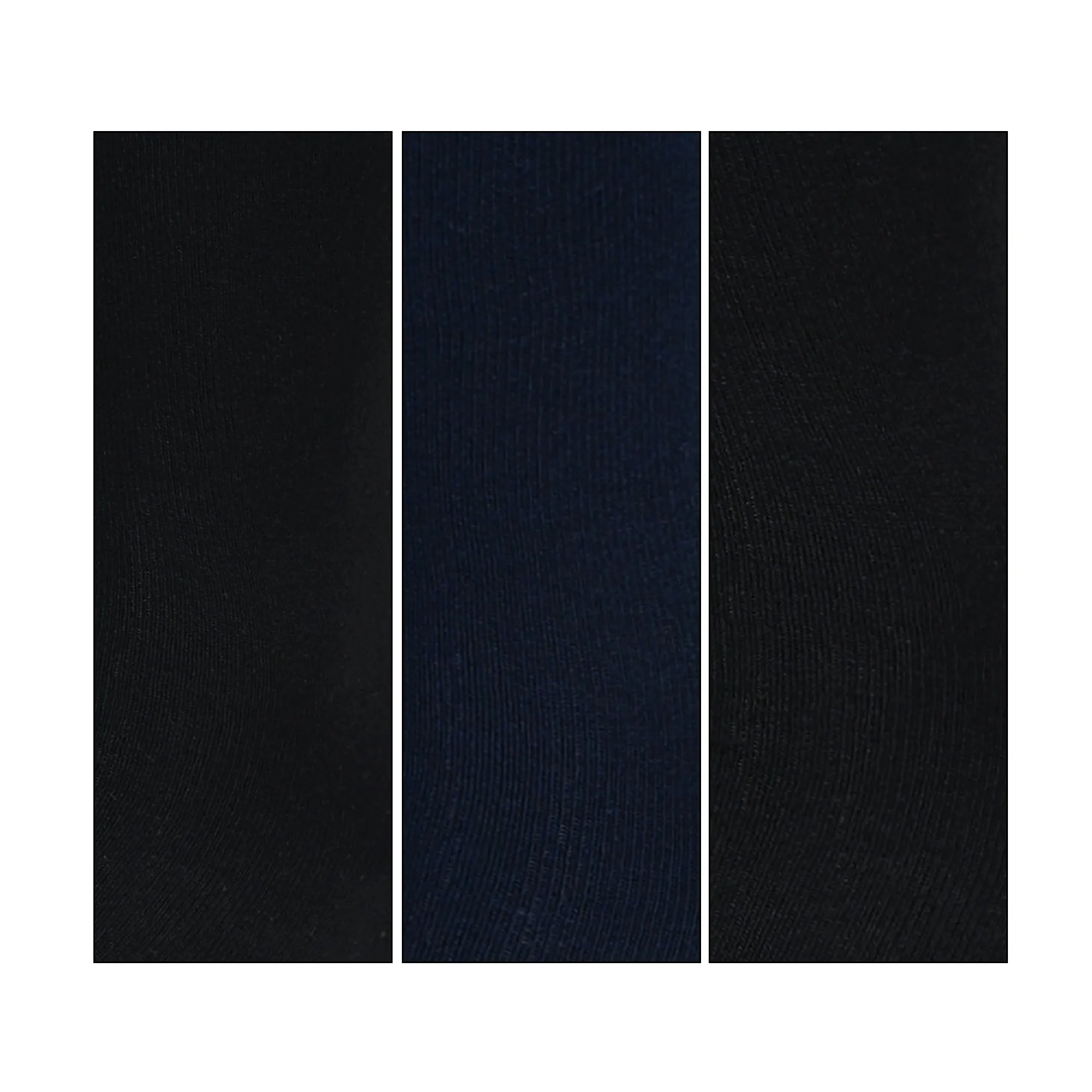 Balenzia Men's Bamboo Crew Black, Navy | Pack of 4