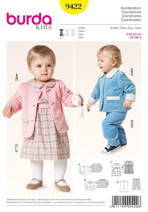 BD9422 Boys' and Girls' Outfit Coordinates