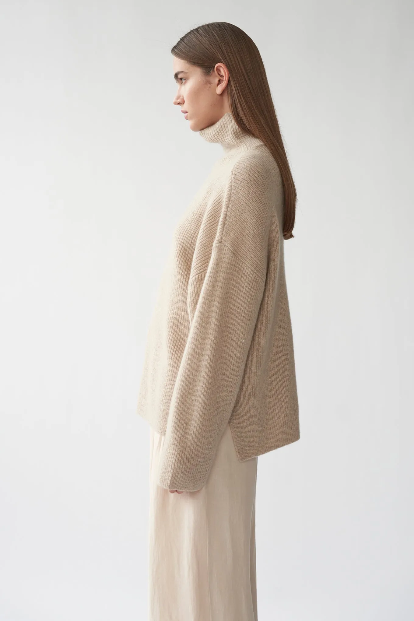 BEZ RIB KNIT - JUTE - SILK/CASHMERE