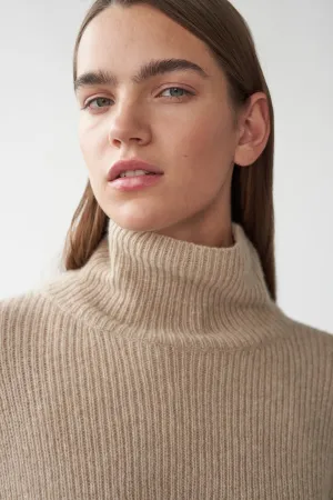 BEZ RIB KNIT - JUTE - SILK/CASHMERE