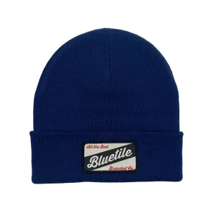 BLUETILE CRAFT PATCH BEANIE COBALT