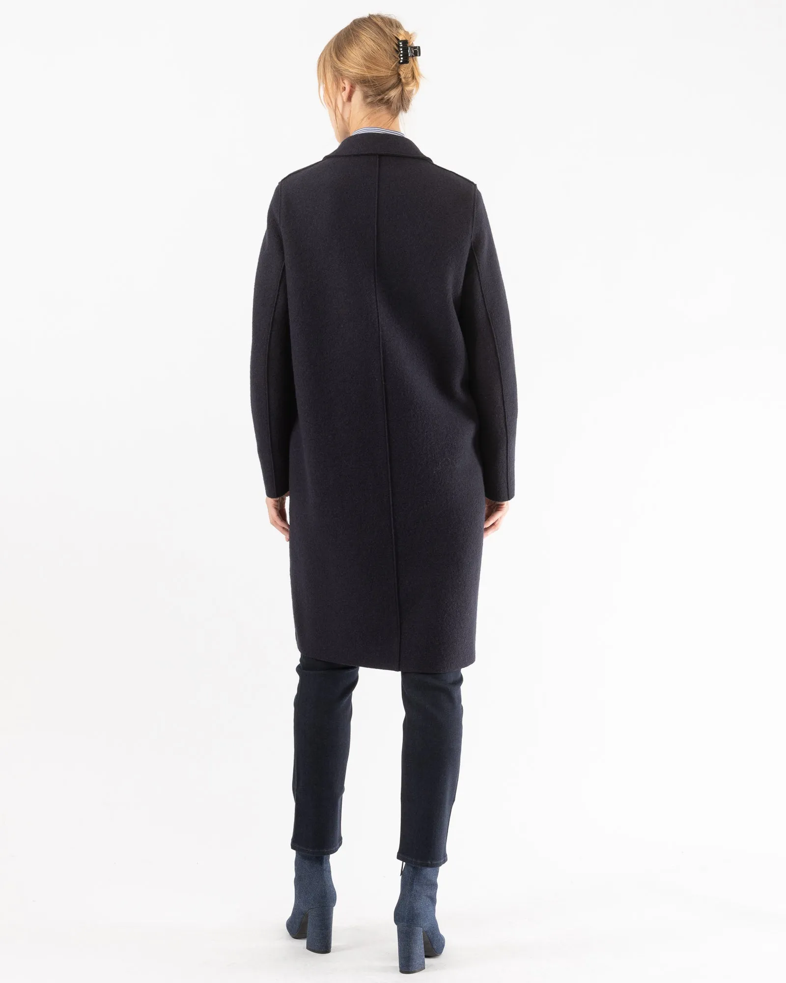 Boiled Wool Coat