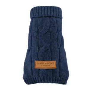 Bowl and Bone Aspen Navy Dog Pullover