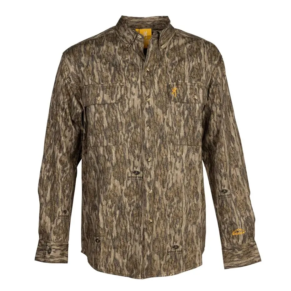 Browning Wasatch Long Sleeve Lightweight Button Down Shirt