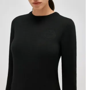 CAVALLERIA TOSCANA CT EMBOSSED CREW NECK CASHMERE