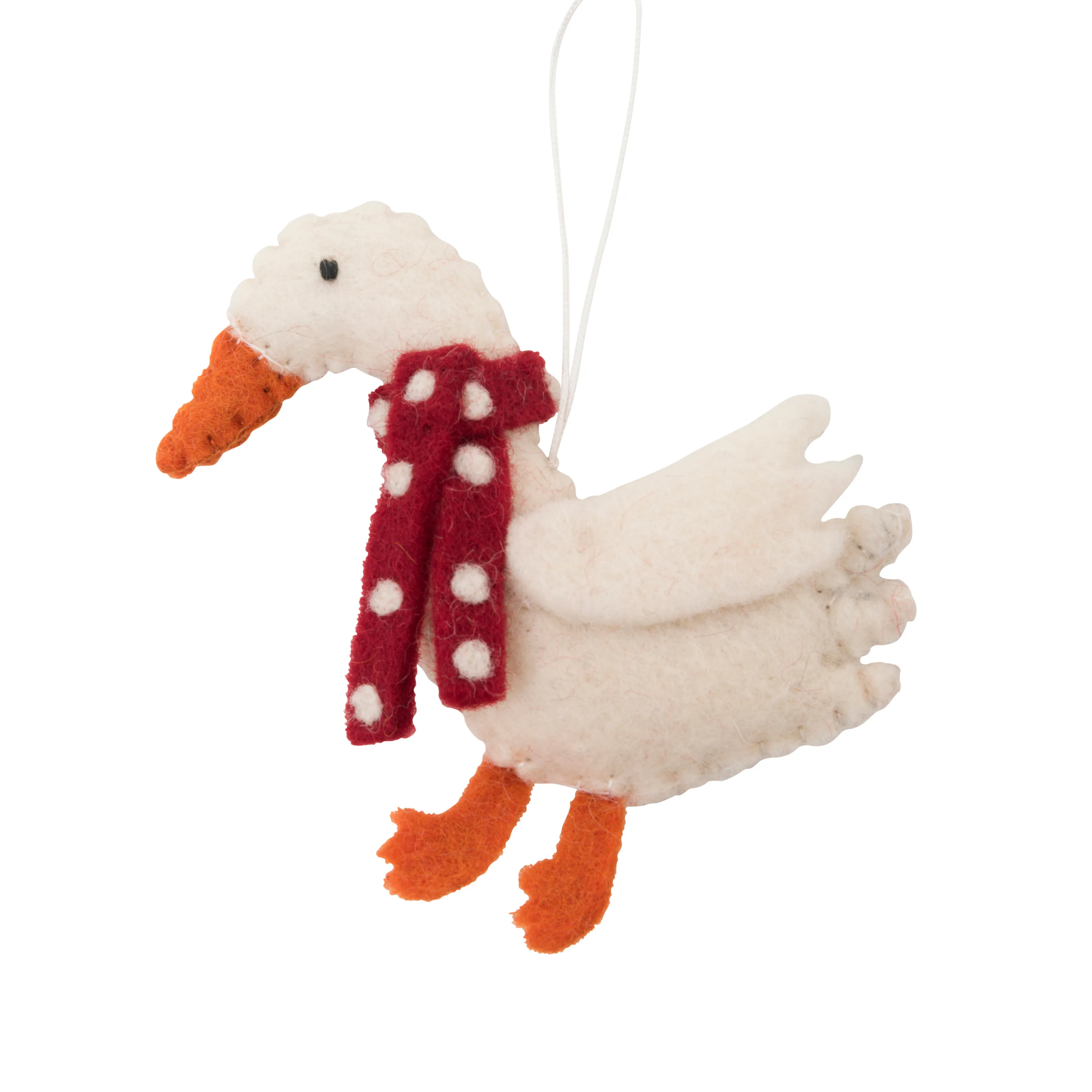 Christmas Geese in scarves