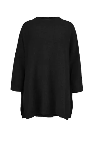 DEAN KNIT - BLACK - SILK/CASHMERE