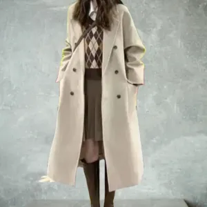 Elegant Women’s Trench Coat - Timeless Style & Sophistication