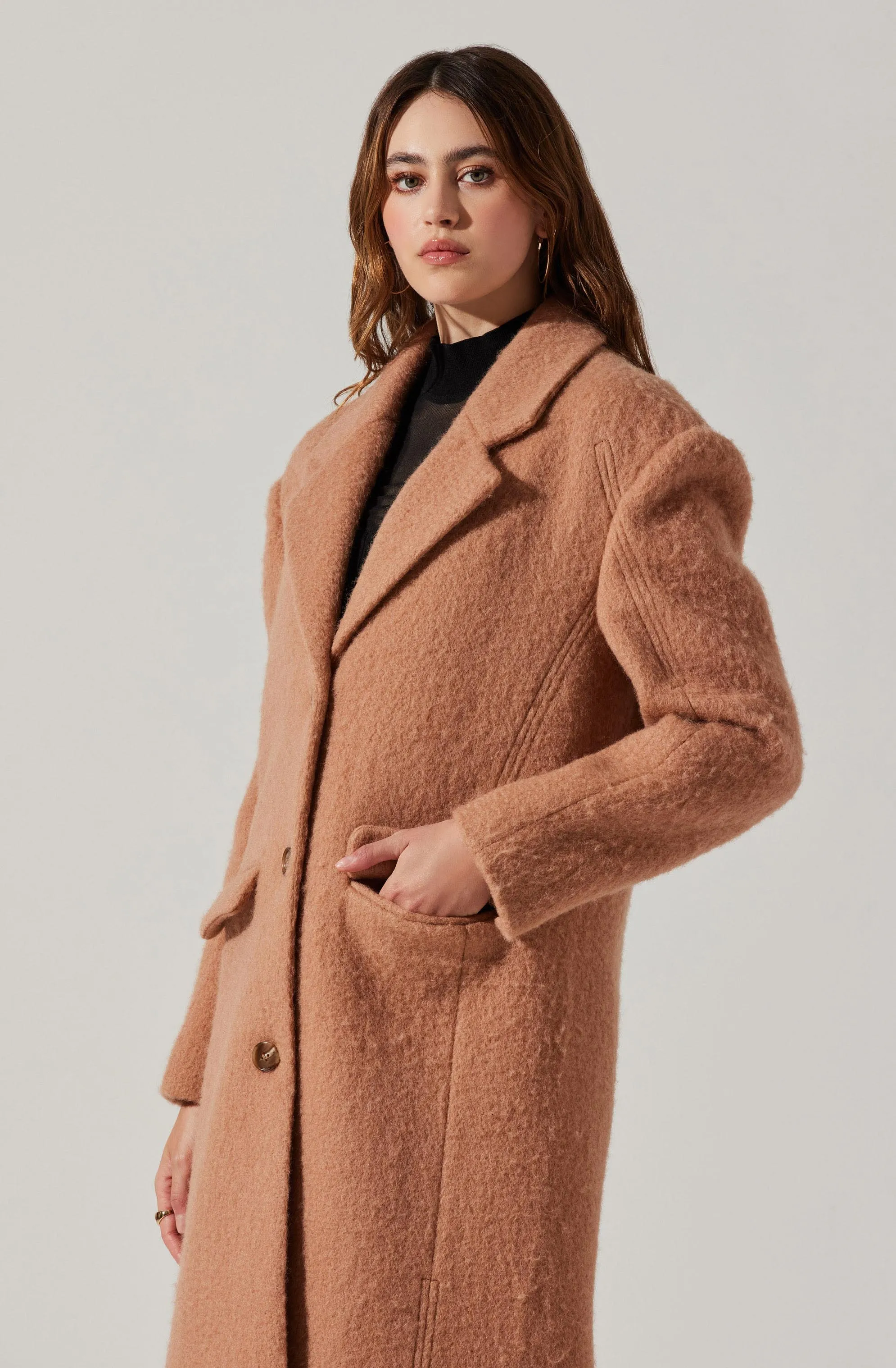 Etta Wool Blend Coat