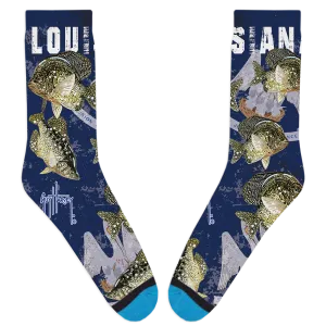 Guy Harvey Louisiana Pride Socks