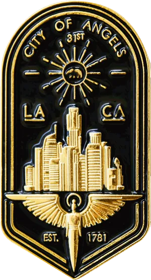 L.A. Badge Pin