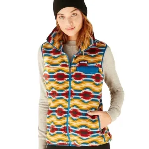 Patagonia Synchilla Fleece Vest in Wild Desert Prairie Gold (XS)