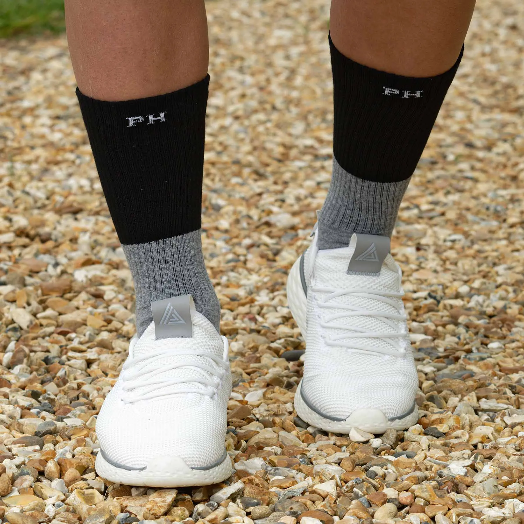 Recycled Men's Sport Socks - Black