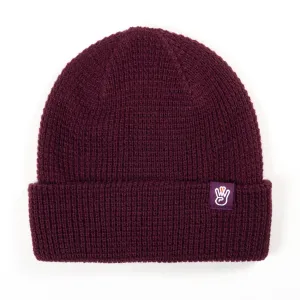 Ron Burgundy Waffle Beanie